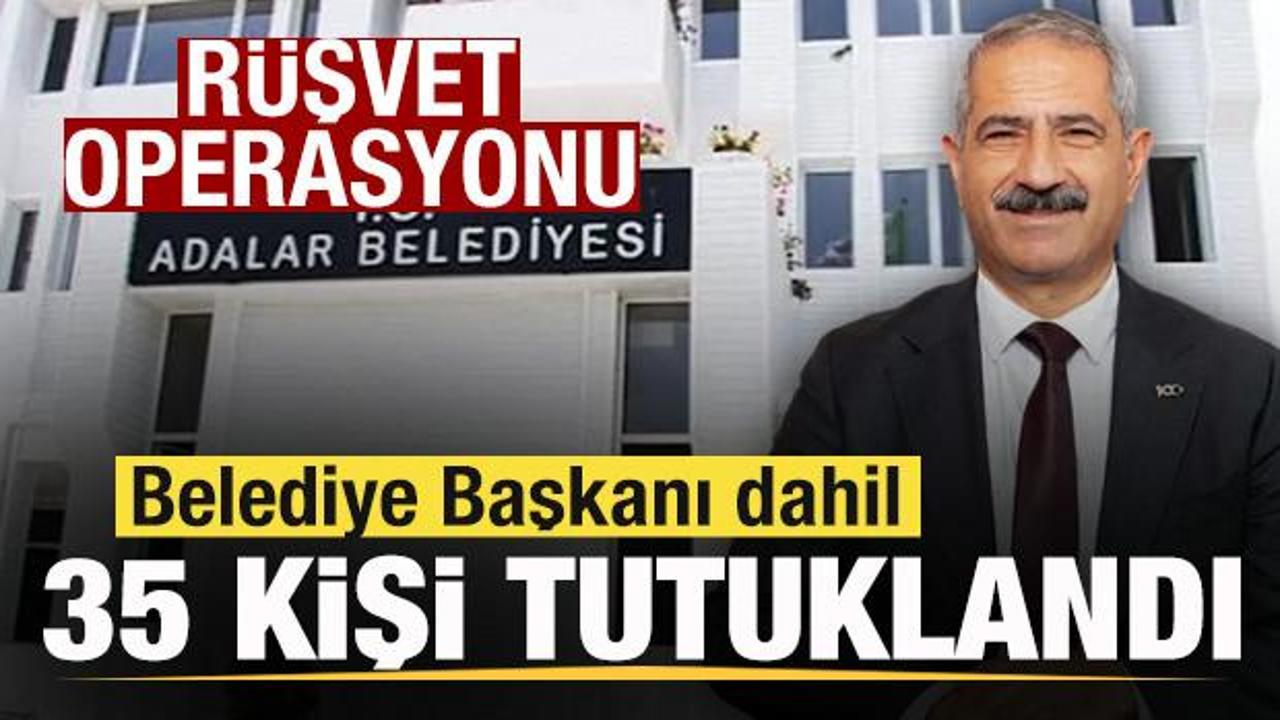 Son dakika: R&uuml;şvet operasyonu! Belediye Başkanı Akpolat dahil 35 ş&uuml;pheli tutuklandı
