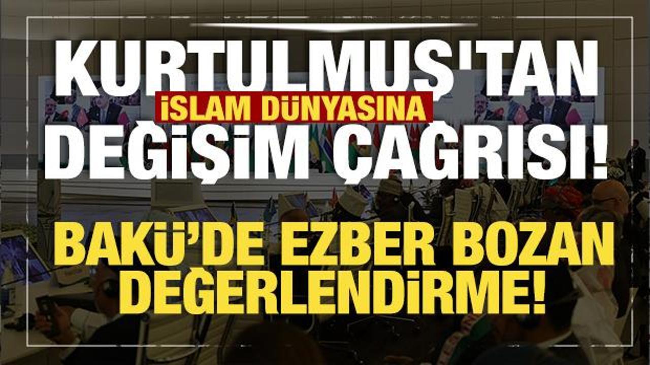 Son dakika...Kurtulmuş'tan İslam d&uuml;nyasına değişim &ccedil;ağrısı! Bak&uuml;'den tarihi mesaj