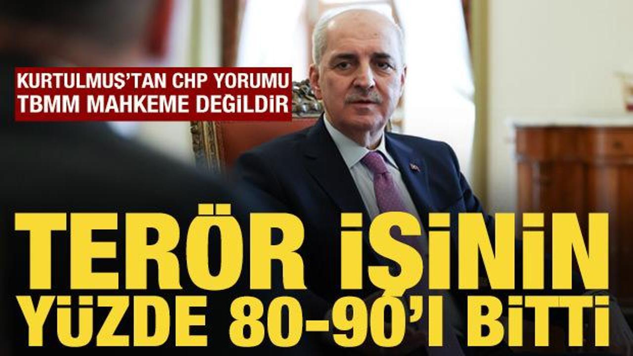 TBMM Başkanı Kurtulmuş'tan &ouml;nemli a&ccedil;ıklamalar