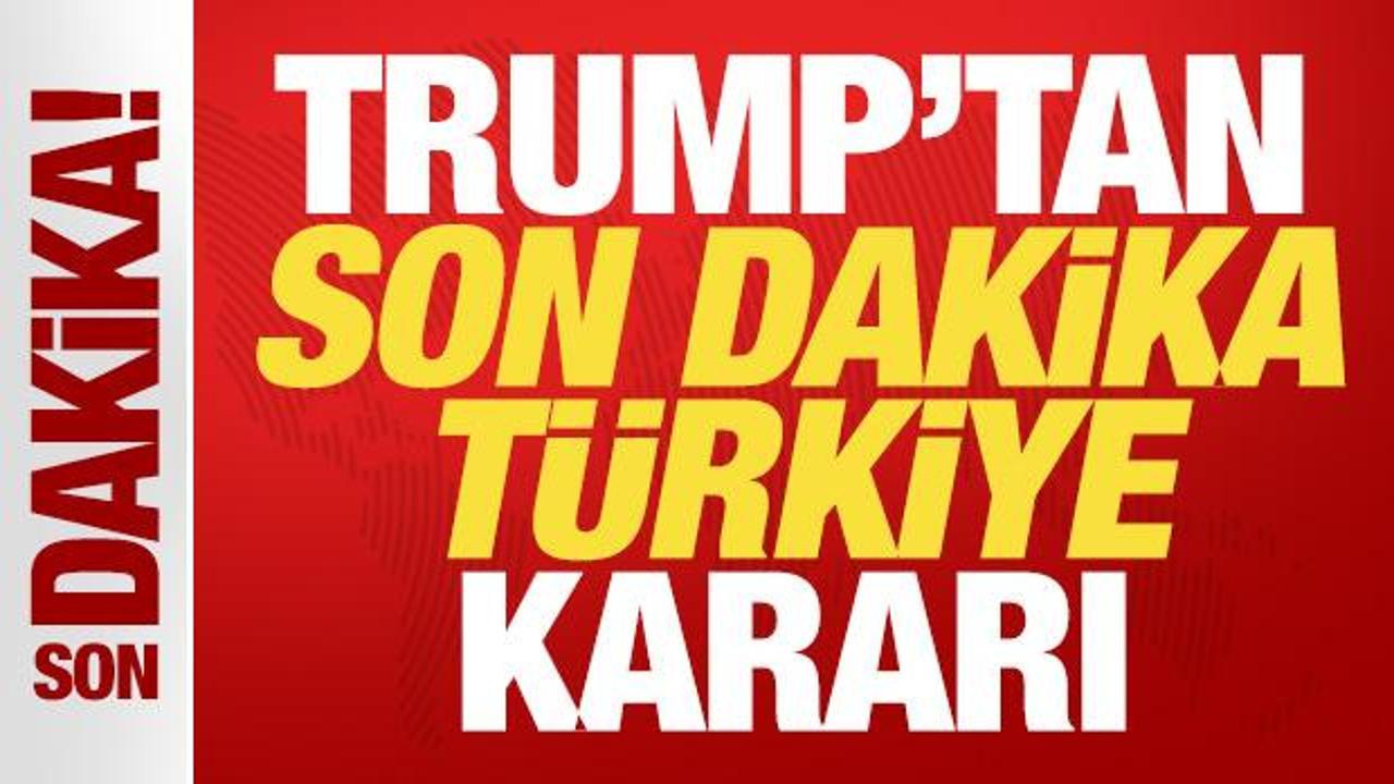 Donald Trump ve Türk bayrağı temalı savunma sanayii görseli