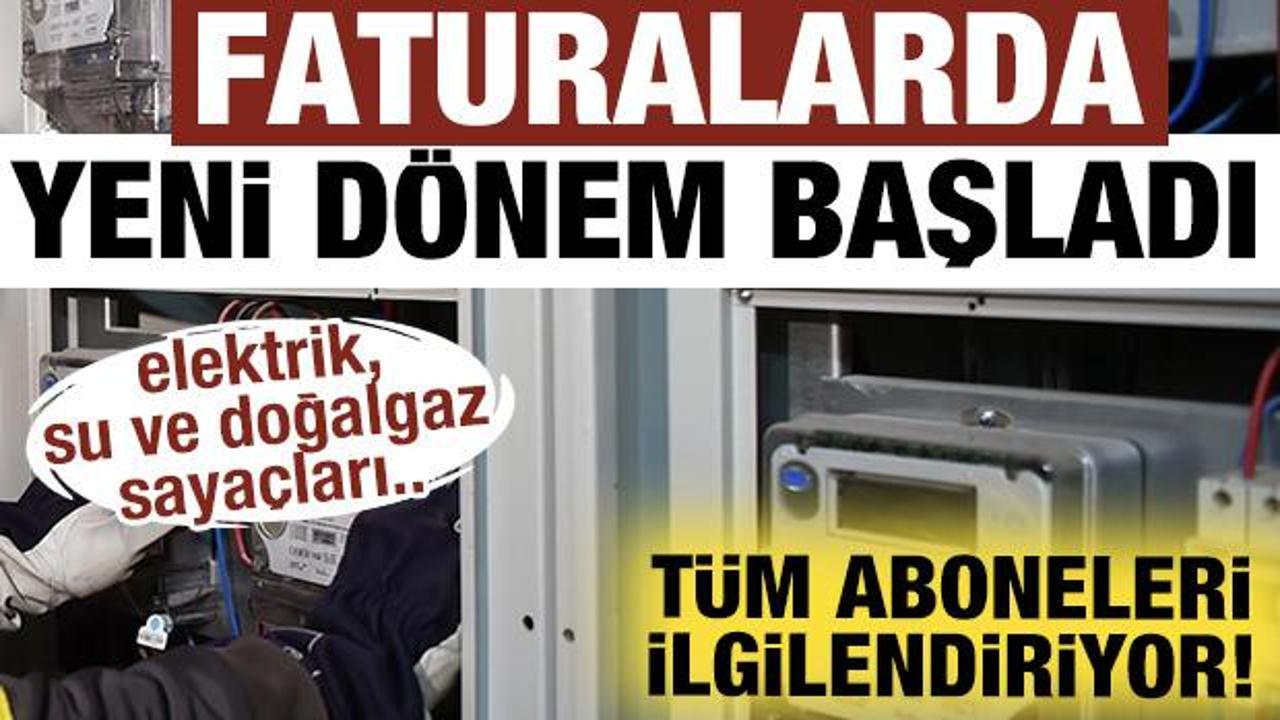 T&uuml;m aboneleri ilgilendiriyor! EPDK kararı a&ccedil;ıkladı: Faturalarda yeni d&ouml;nem başladı