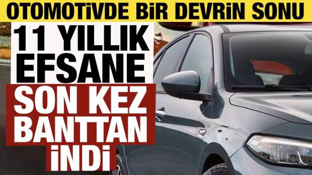 11 yıllık efsane son kez banttan indi: Otomotivde bir devrin sonu
