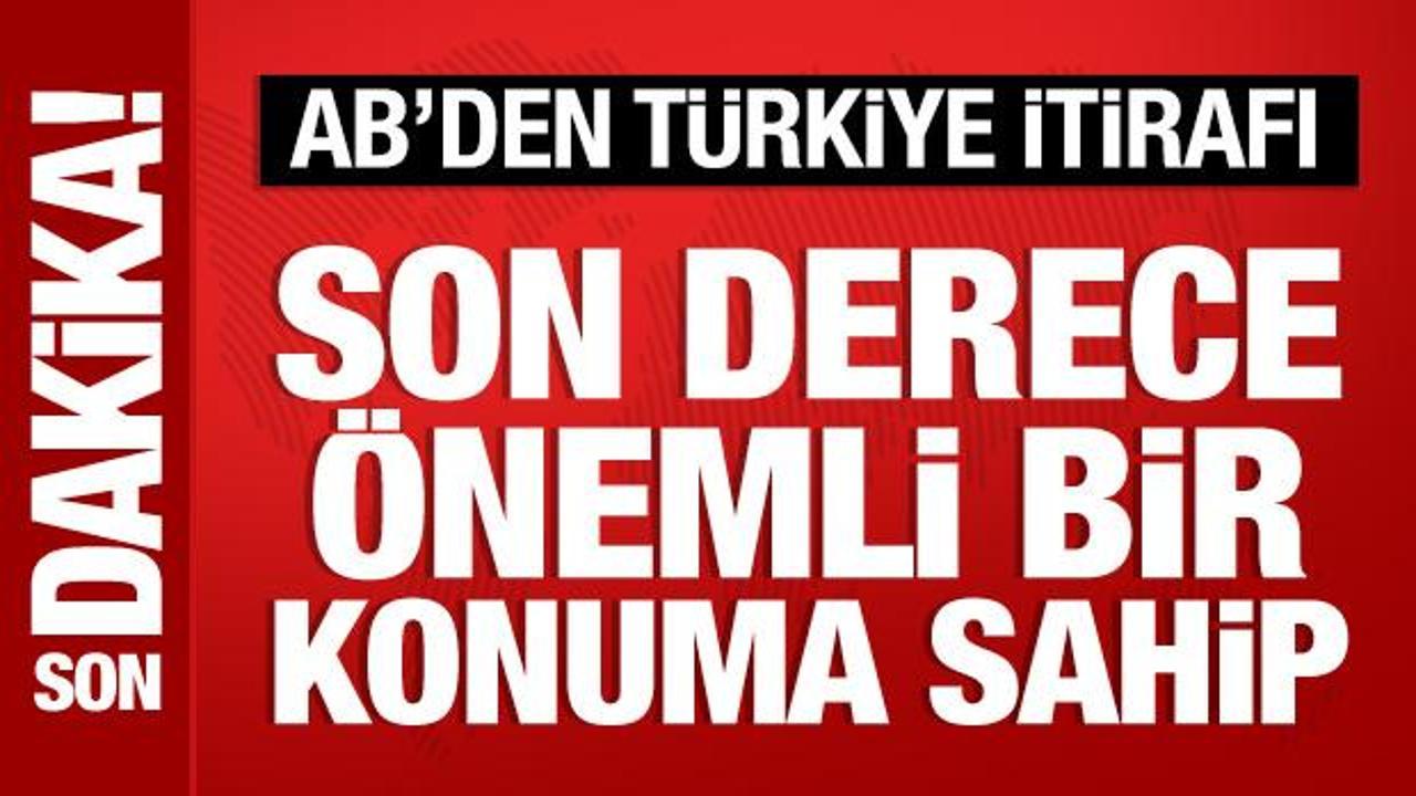 AB'den T&uuml;rkiye itirafı: &Ccedil;ok g&uuml;&ccedil;l&uuml; bir savunma sanayisi var