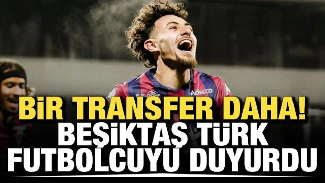 Bir transfer daha! Beşiktaş, T&uuml;rk futbolcuyu duyurdu