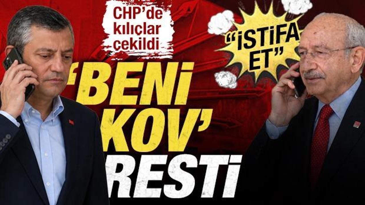 CHP'de kılı&ccedil;lar &ccedil;ekildi! &lsquo;Beni kov&rsquo; resti: &lsquo;İstifa et&rsquo;