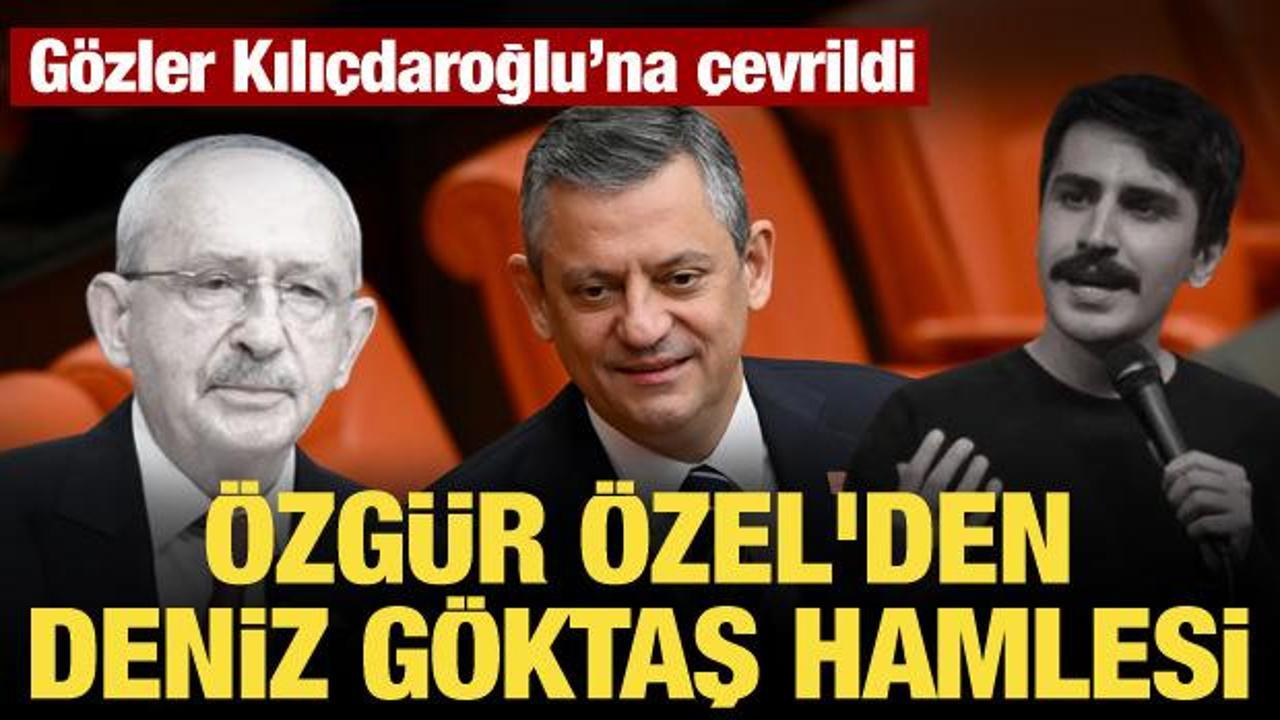CHP'den Deniz G&ouml;ktaş'a destek yarışı! &Ouml;zg&uuml;r &Ouml;zel cezaevinde ziyaret etti