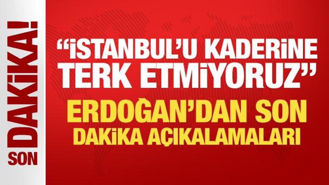 Cumhurbaşkanı Erdoğan Kabine Toplantısı sonrası açıklama yaparken