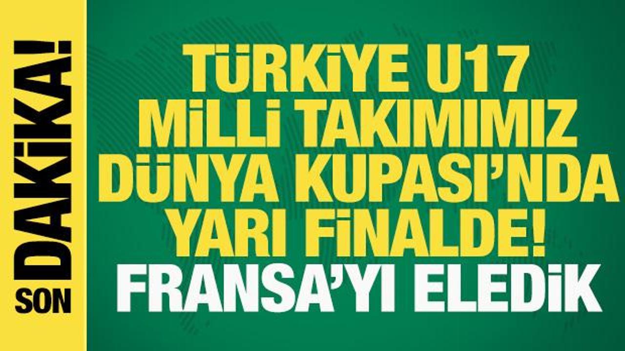 Fransa'yı deviren T&uuml;rkiye U17 Basketbol Takımımız D&uuml;nya Kupası'nda yarı finalde!