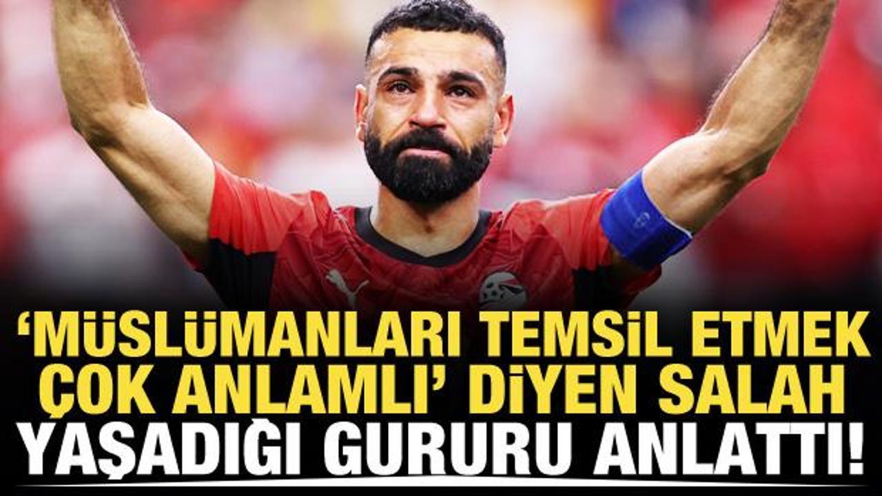G&ouml;zyaşlarına boğulmuştu! Mohamed Salah: 'M&uuml;sl&uuml;manları temsil etmek &ccedil;ok anlamlı'