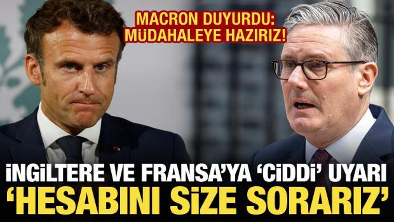 İran'dan İngiltere ve Fransa'ya "ciddi" uyarı