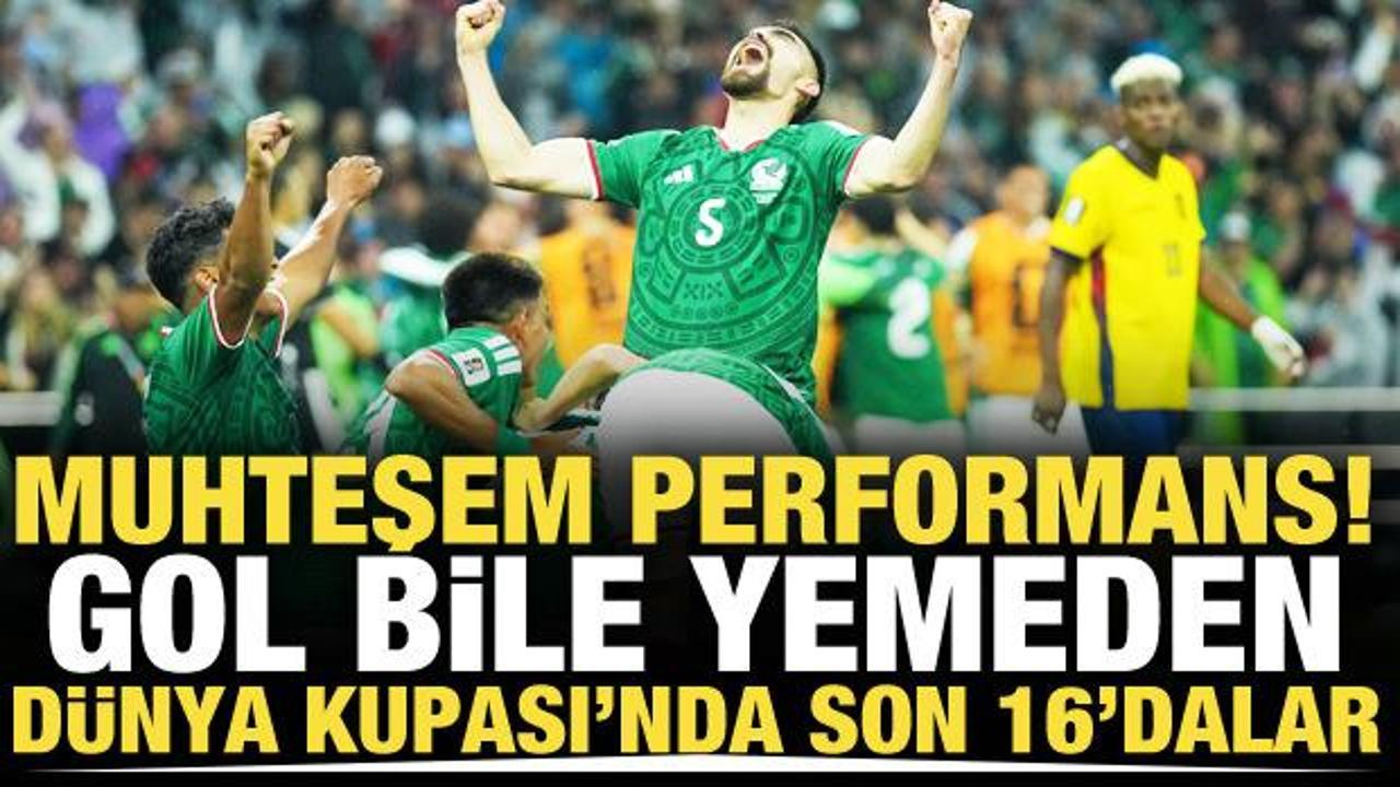 Muhteşem performans! Gol bile yemeden D&uuml;nya Kupası'nda son 16'dalar
