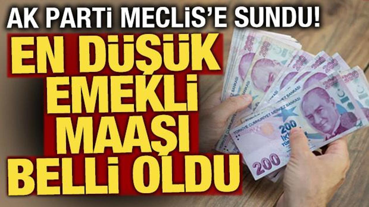 Milyonlarca emekliyi ilgilendiriyor! En d&uuml;ş&uuml;k emekli maaşı belli oldu
