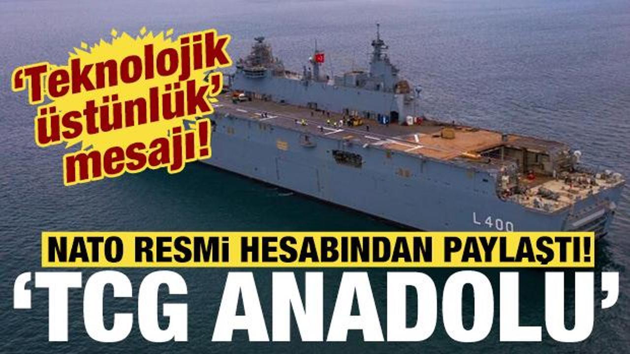 NATO'dan TCG Anadolu paylaşımı