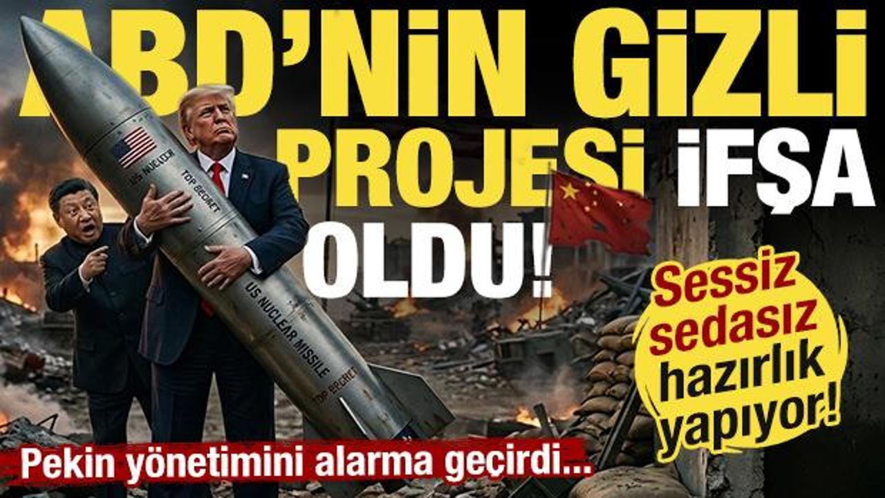 Pekin y&ouml;netimini alarmda: Pentagon'un gizli f&uuml;ze planı ifşa oldu! İlk kez başlayacaklar...