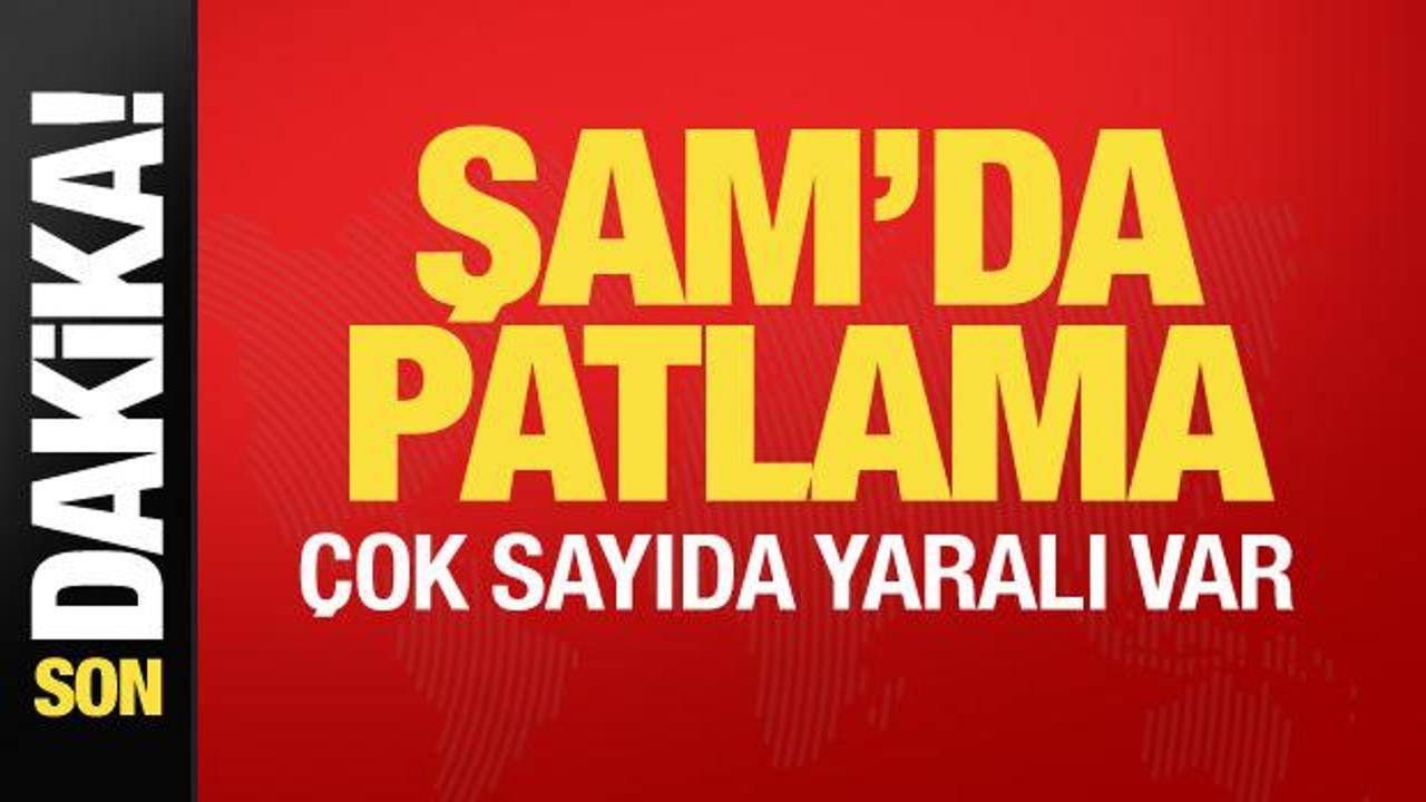 Şam'da patlamanın meydana geldiği bölge