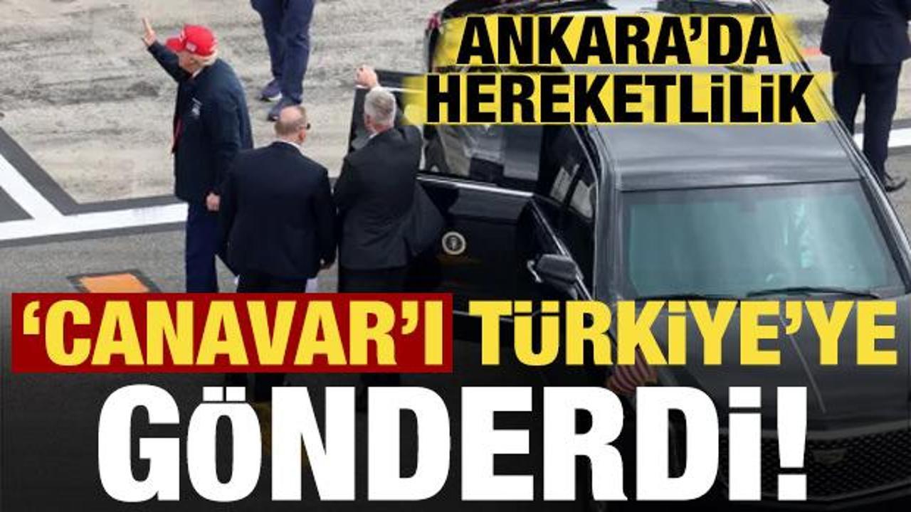 Trump, canavarını Ankara'ya g&ouml;nderdi!