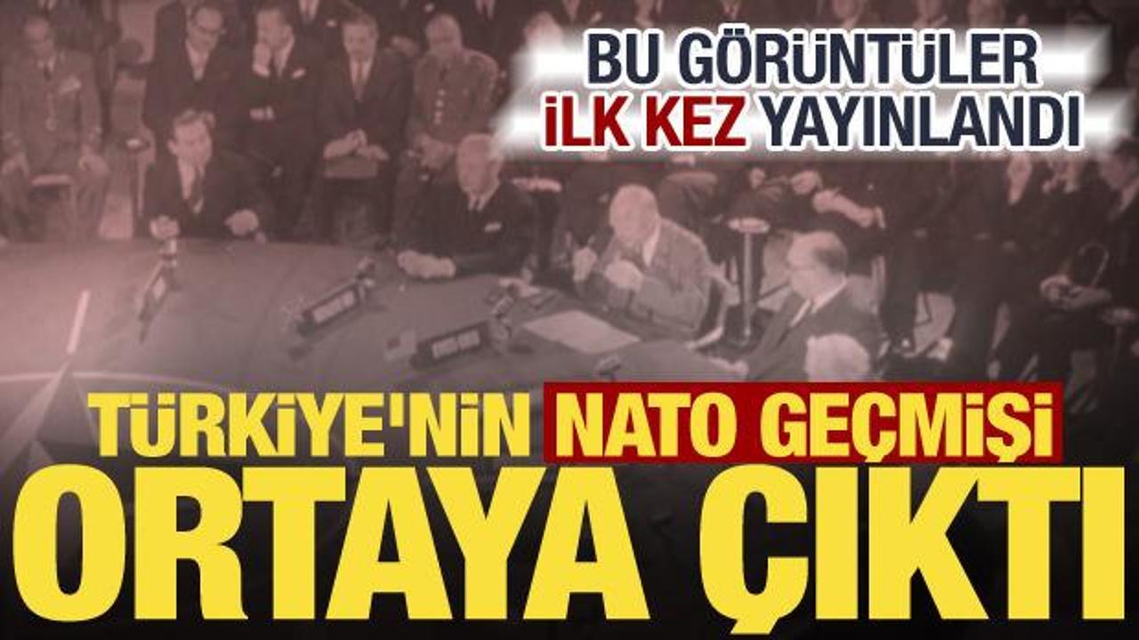 1952'den g&uuml;n&uuml;m&uuml;ze... T&uuml;rkiye'nin NATO arşivi ilk kez a&ccedil;ıldı! Daha &ouml;nce g&ouml;r&uuml;lmemiş kareler