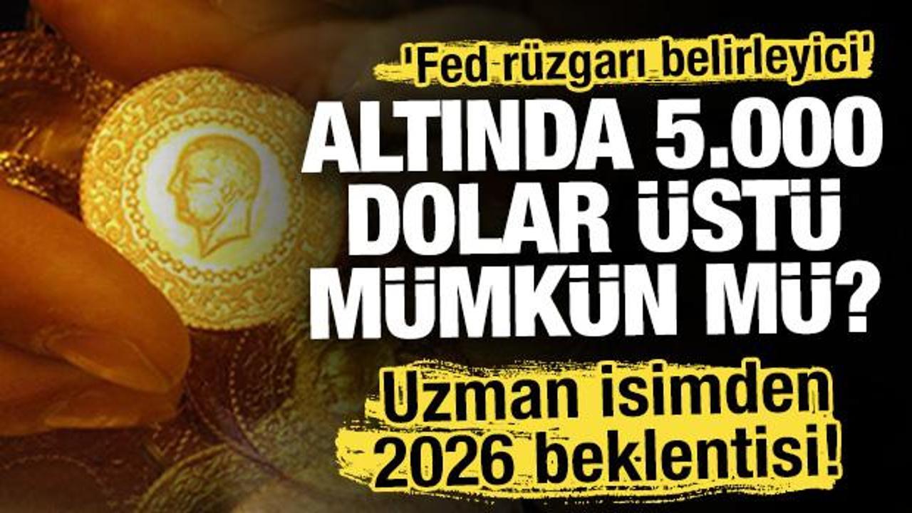 Altında 5000 doların &uuml;st&uuml; m&uuml;mk&uuml;n m&uuml;? 'Fed r&uuml;zgarı belirleyici' 