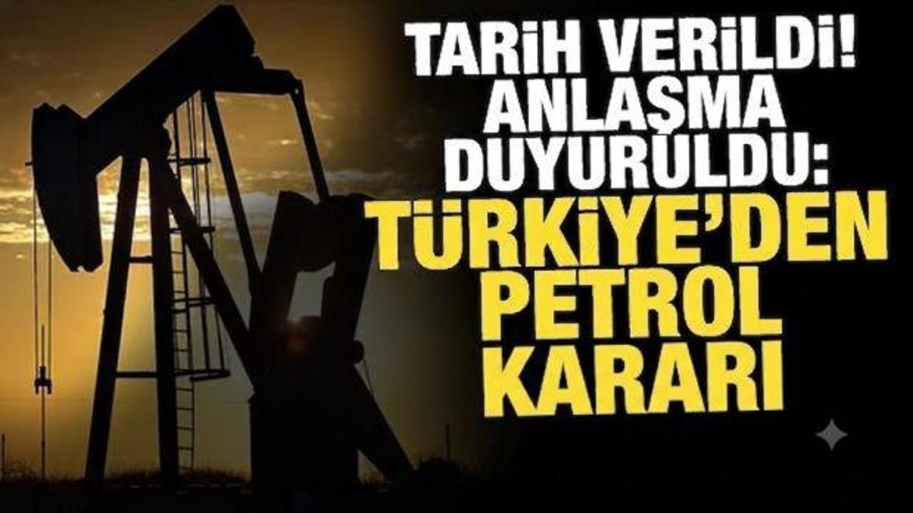 Bakan Bayraktar anlaşmayı duyurdu: T&uuml;rkiye'den petrol kararı