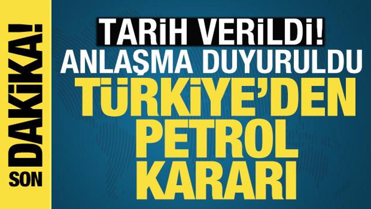Bakan Bayraktar anlaşmayı duyurdu: T&uuml;rkiye'den petrol kararı