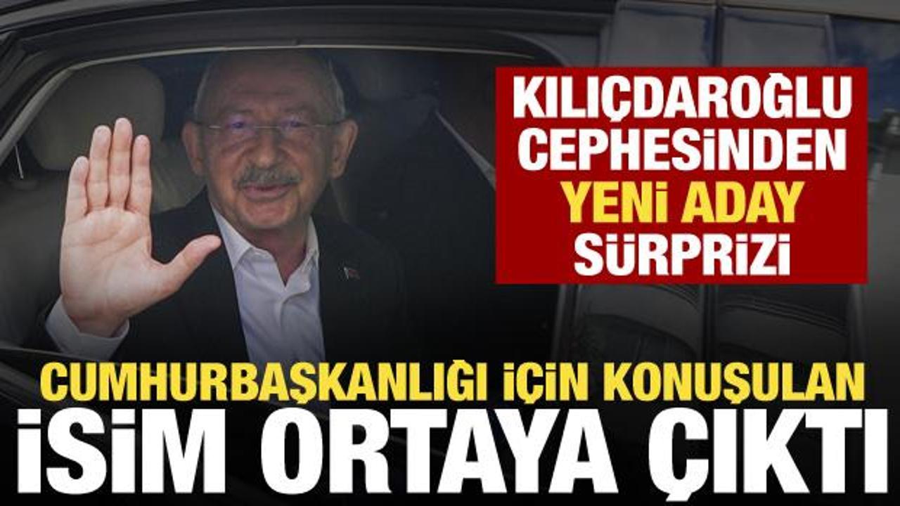 CHP'de bomba iddia: Kılı&ccedil;daroğlu'nun cumhurbaşkanı adayı o isim olabilir!