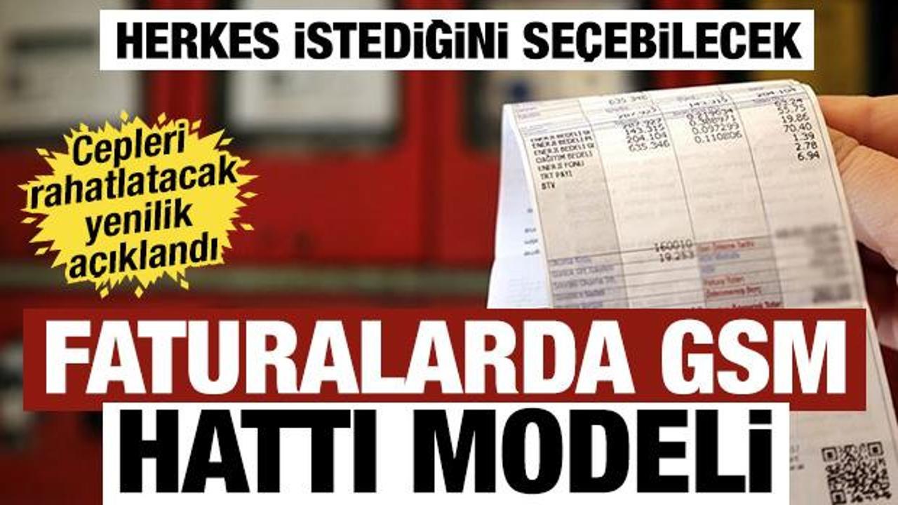 Elektrik faturasında yeni d&ouml;nem! Ayrıntılar a&ccedil;ıklandı: Herkes istediğini se&ccedil;ebilecek