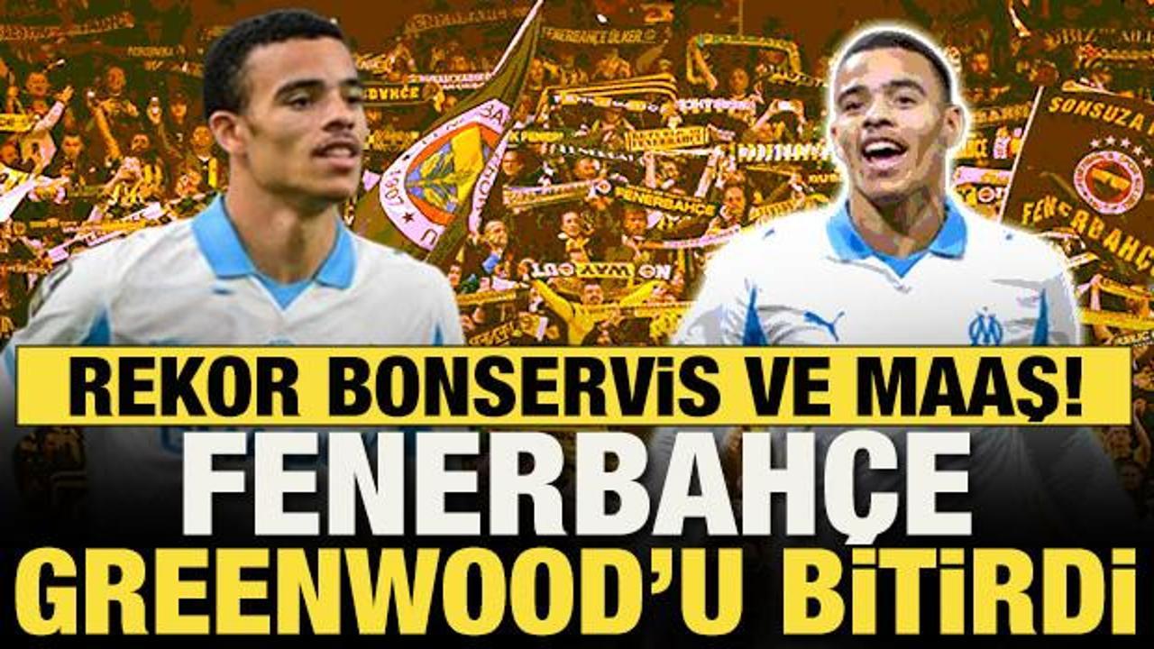 Fenerbah&ccedil;e Mason Greenwood'u bitirdi! Rekor bonservis ve maaş