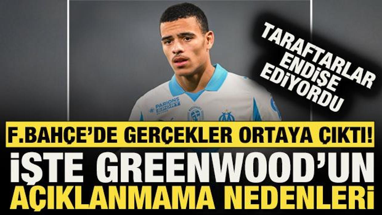 Fenerbah&ccedil;e'de Mason Greenwood ger&ccedil;ekleri ortaya &ccedil;ıktı! İşte transferin a&ccedil;ıklanmama nedeni