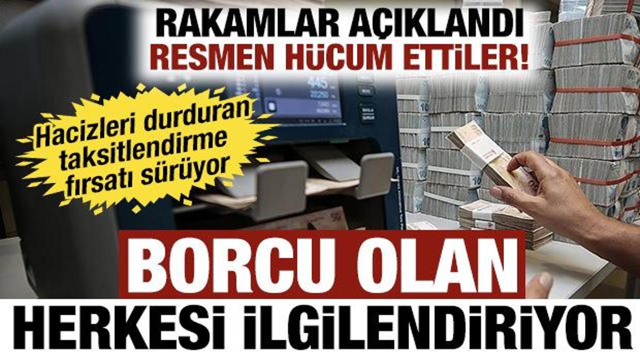 Hacizleri durduran taksitlendirme i&ccedil;in son tarih 31 Ağustos: Başvuru sayısı a&ccedil;ıklandı