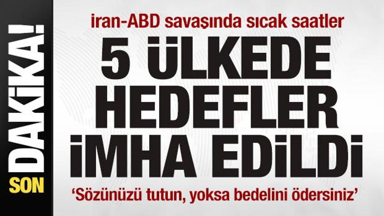 İran ve ABD arasındaki gerilimi gösteren temsili görsel