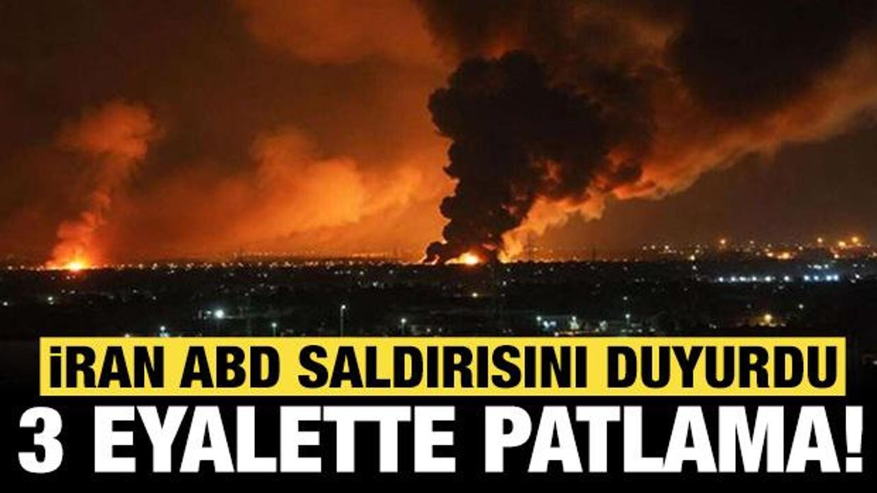 İran son dakika duyurdu: 3 eyalette birden patlama!
