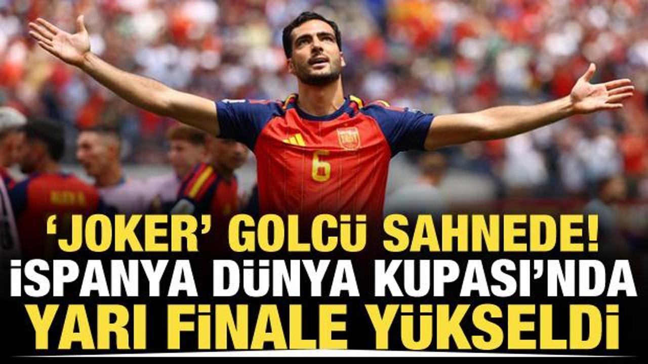 'Joker' golc&uuml; İspanya'yı zafere taşıdı! Oyuna girdi 2 dakikada kilidi &ccedil;&ouml;zd&uuml;
