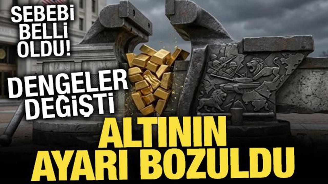 K&uuml;resel piyasalarda Orta Doğu ve FED baskısı altın fiyatlarını d&uuml;ş&uuml;rd&uuml;