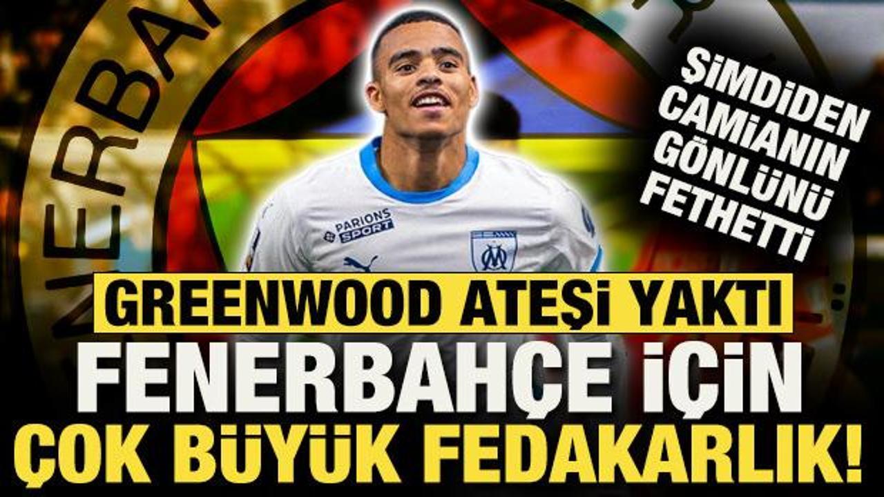 Mason Greenwood ateşi yaktı! Fenerbah&ccedil;e i&ccedil;in b&uuml;y&uuml;k fedakarlık