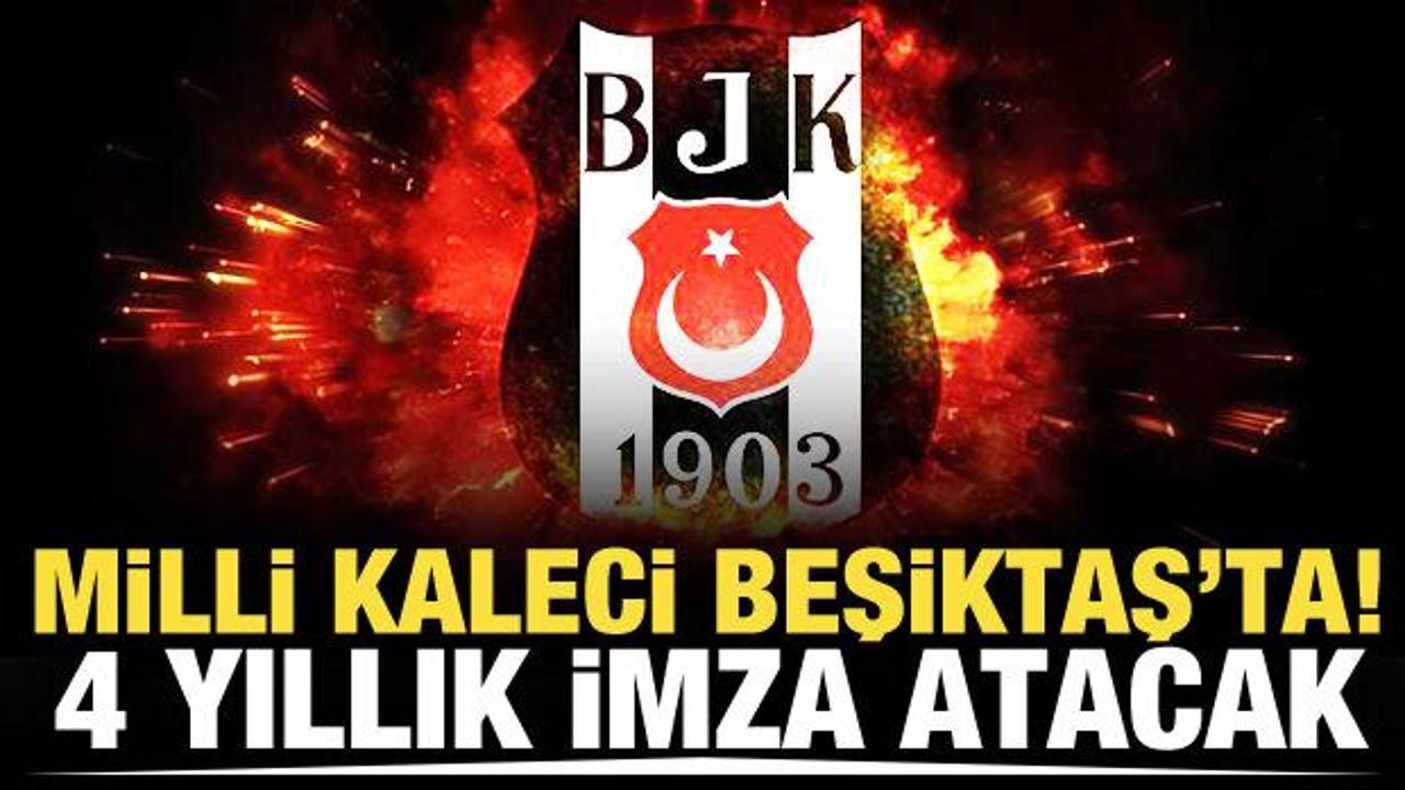 Milli kaleci Kartal oluyor! Beşiktaş transferi bitirdi