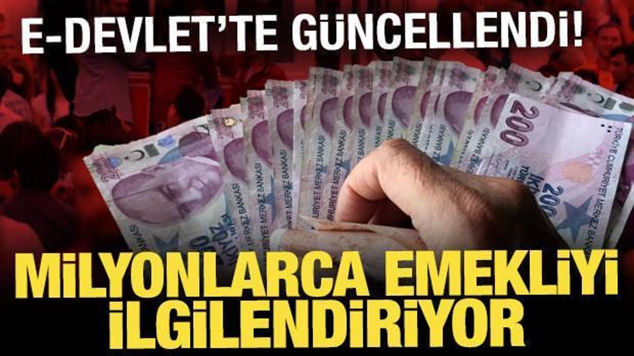 Milyonlarca emekliyi ilgilendiriyor! Temmuz zammı ek &ouml;demeleri de artırdı