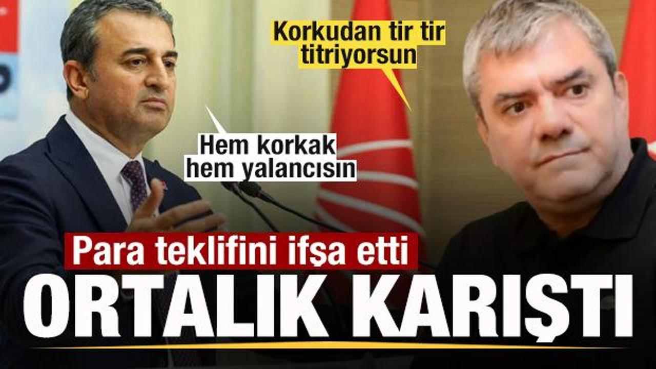 Para teklifi ifşa oldu, ortalık karıştı! Yılmaz &Ouml;zdil ve Burhanettin Bulut arasında kavga!