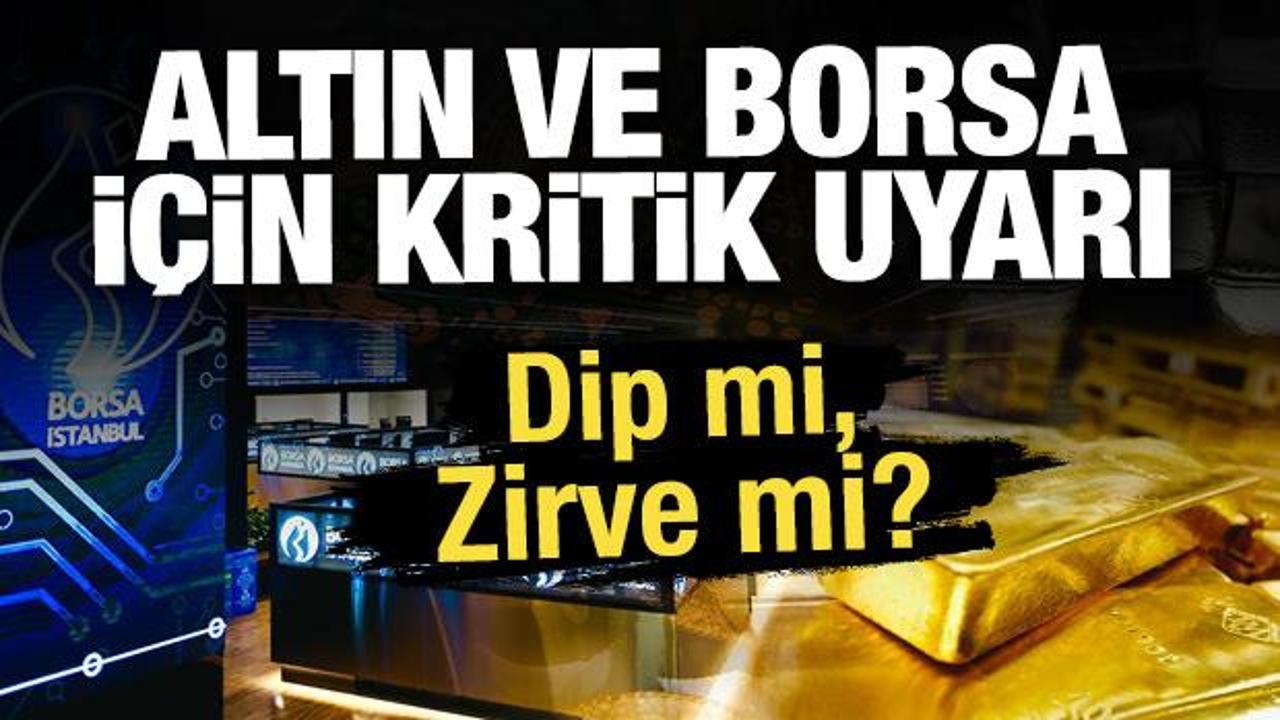 Piyasalarda fırtına dinmedi: Altın ve borsa i&ccedil;in kritik uyarılar!