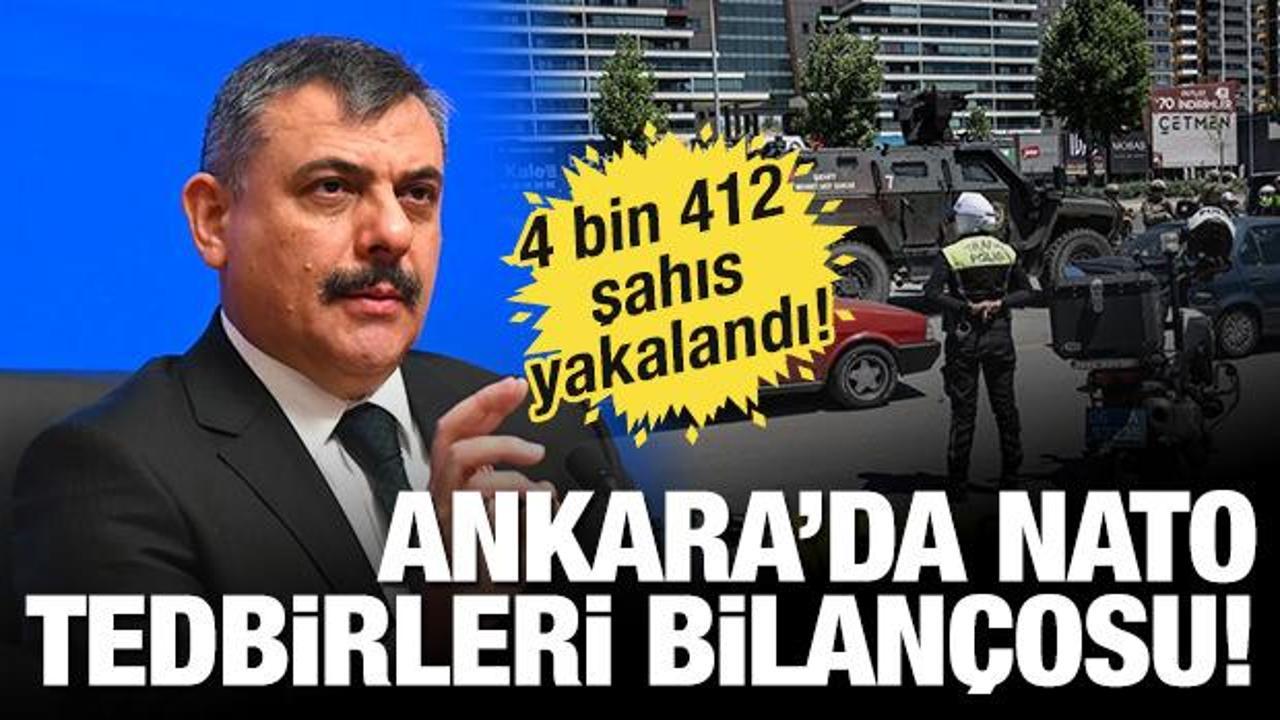 Son dakika: NATO Zirvesi tedbirlerinde 4 bin 412 şahıs yakalandı!