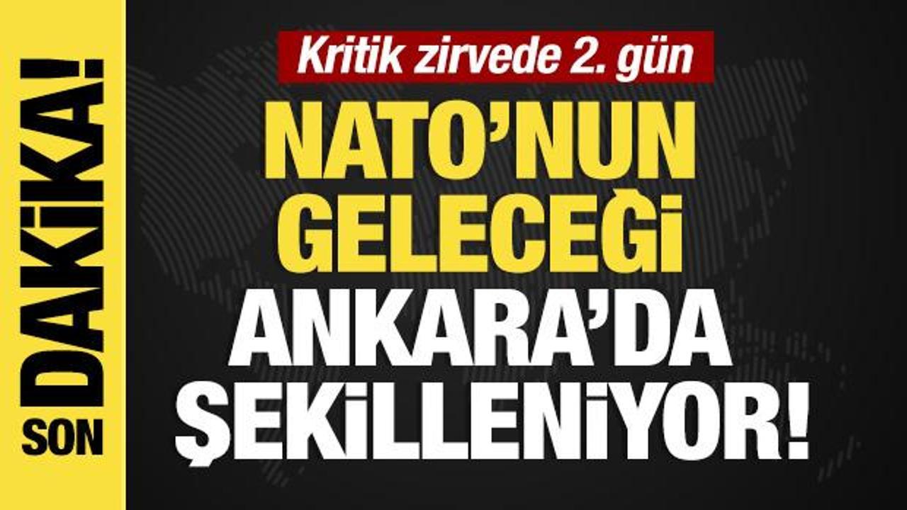 NATO liderlerinin Türkiye'deki zirvede bir araya gelmesi