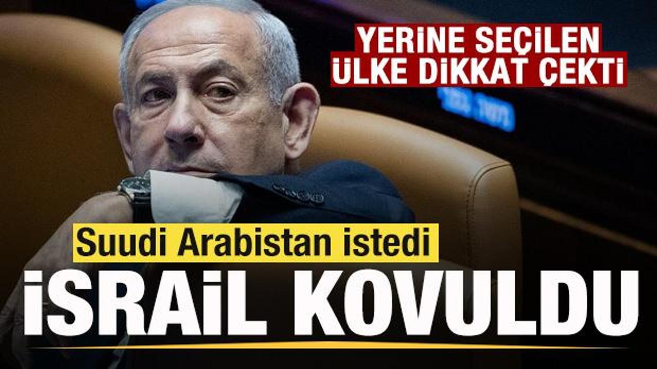 Suudi Arabistan istedi, İsrail kovuldu! Yerine se&ccedil;ilen &uuml;lke dikkat &ccedil;ekti