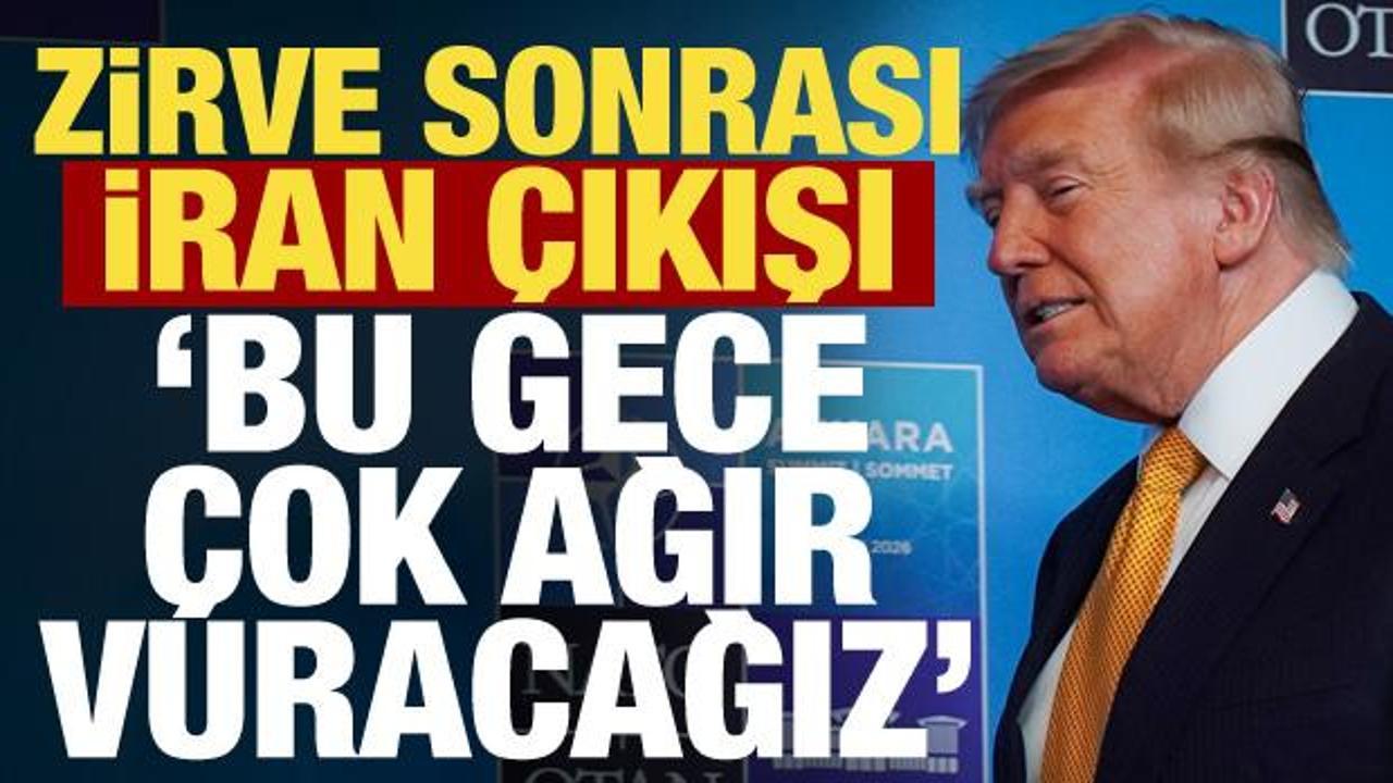 Trump, Zelenski g&ouml;r&uuml;şmesinde duyurdu: İran'ı bu gece vuracağız!