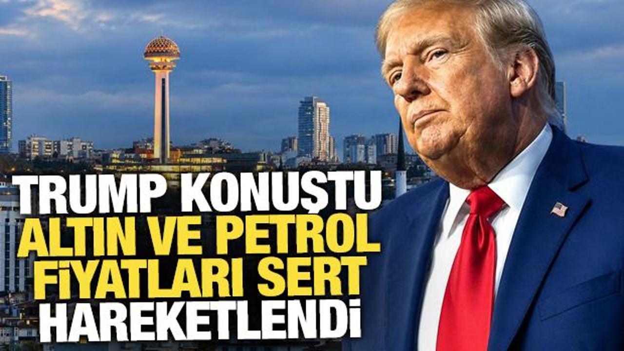 Trump'ın m&uuml;zakerelerin bittiğini a&ccedil;ıkladı: Petrol fırladı, altın sert d&uuml;şt&uuml;!