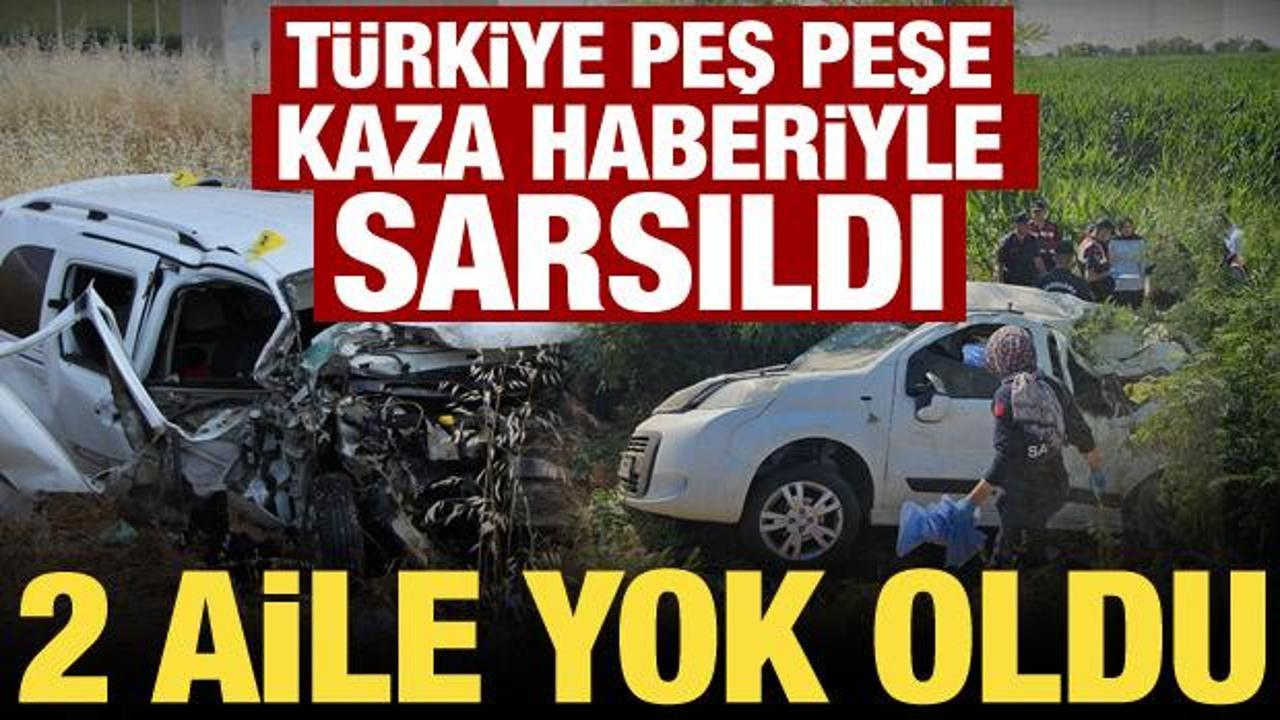 T&uuml;rkiye 2 aile faciasıyla sarsıldı! Amasya ve Aksaray'da peş peşe kaza: 6 &ouml;l&uuml;
