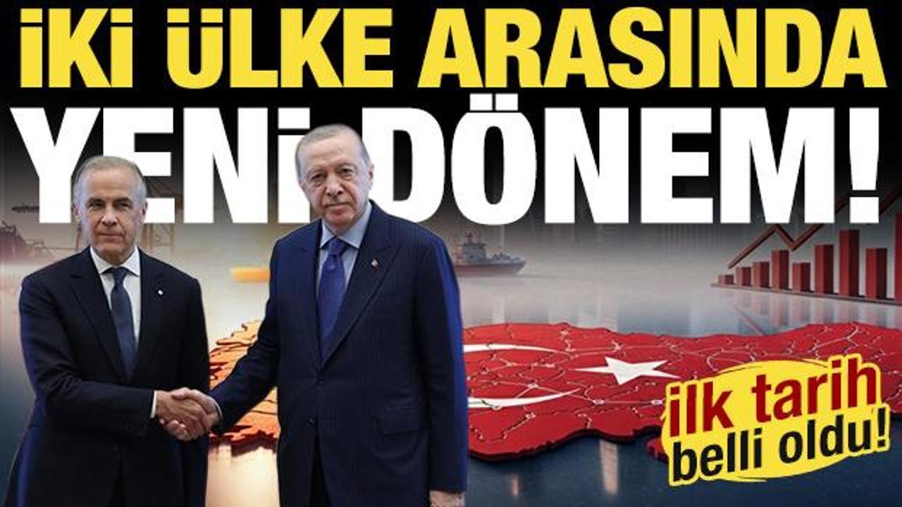 T&uuml;rkiye ve Kanada arasında yeni d&ouml;nem! İlk tarih resmen belli oldu