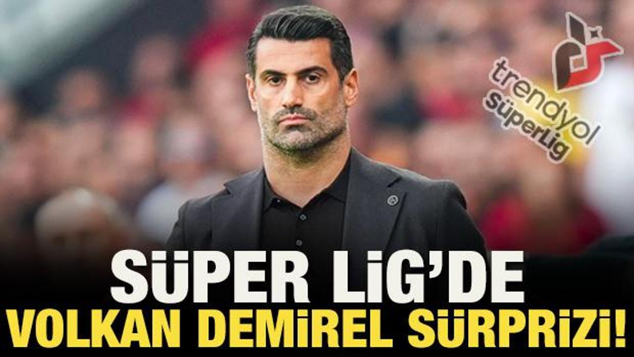 Volkan Demirel s&uuml;rprizi! S&uuml;per Lig ekibinin başına ge&ccedil;ebileceği iddia edildi