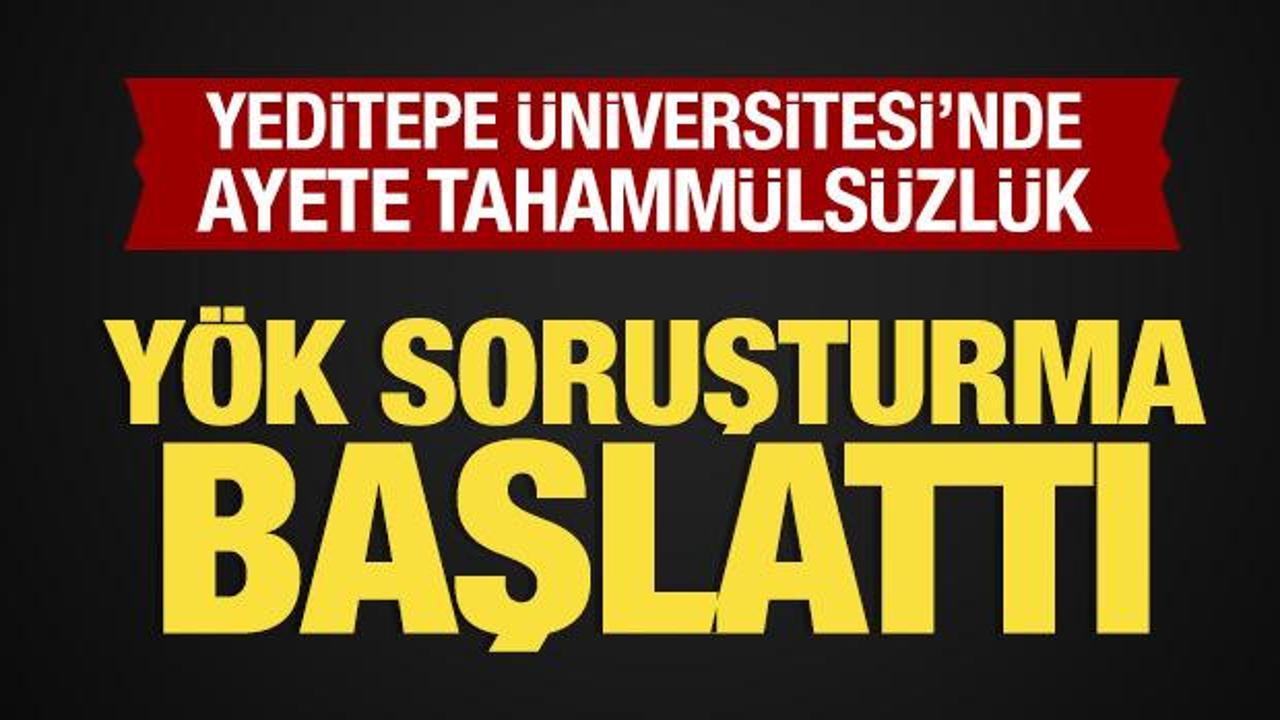 Y&Ouml;K'ten Yeditepe &Uuml;niversitesine soruşturma