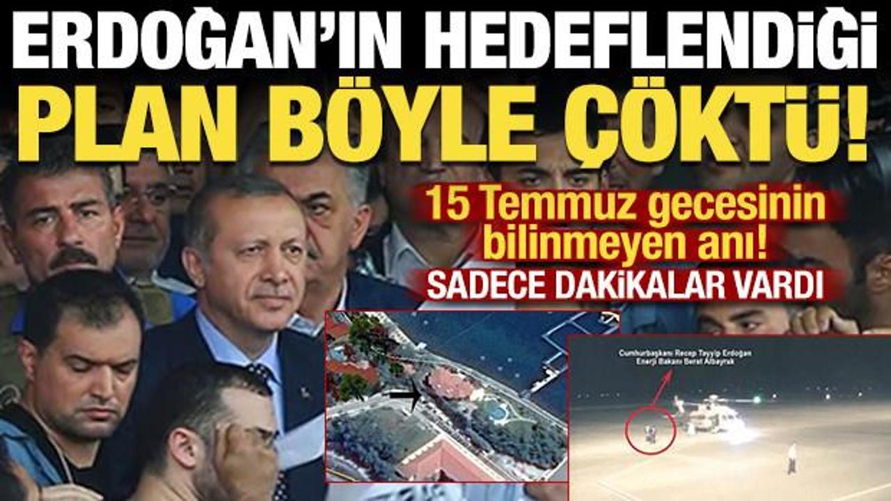 15 Temmuz'da hedef Erdoğan'dı! Suikast planında 'dakika' detayı: Helikopterle son anda...