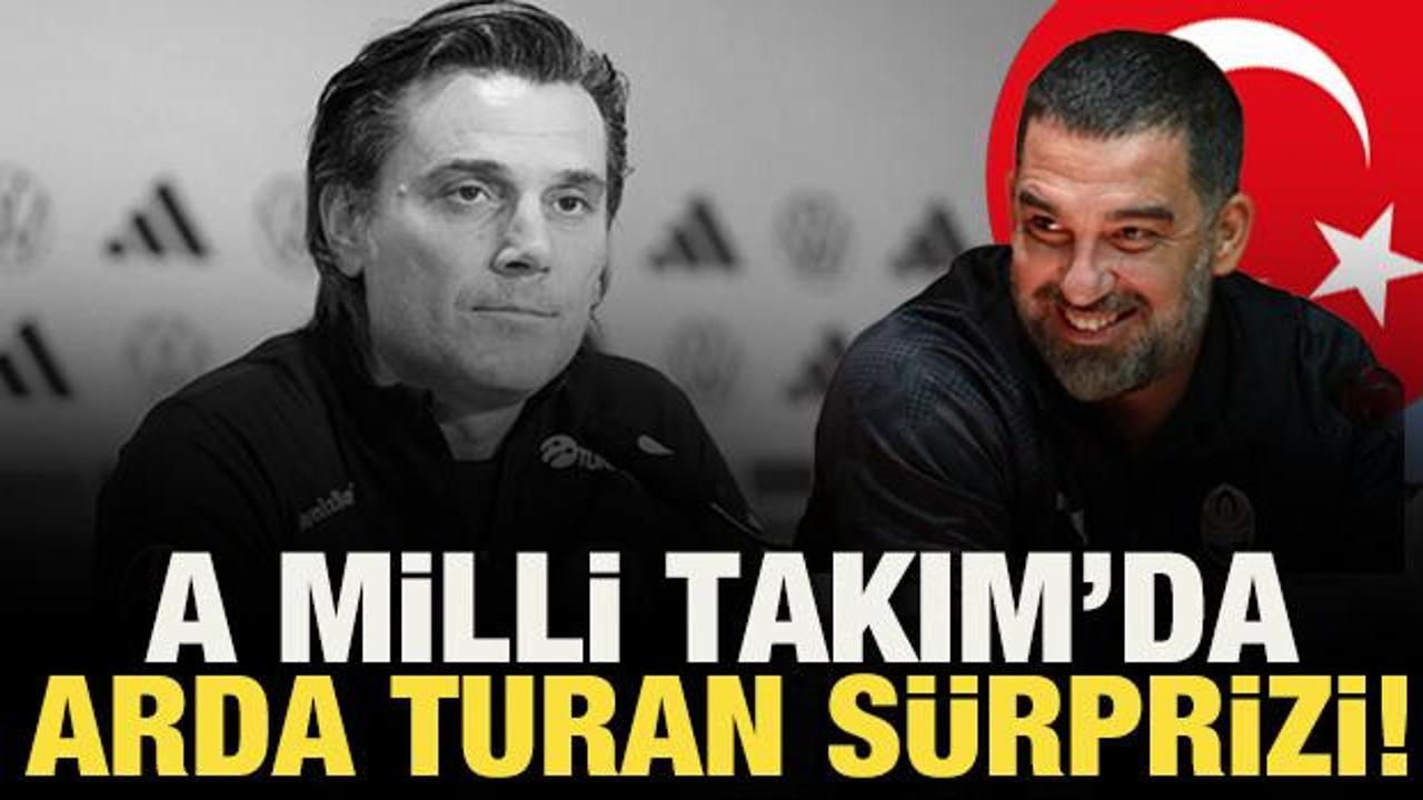 A Milli Takım'da Arda Turan s&uuml;rprizi! B&uuml;y&uuml;k ters k&ouml;şe