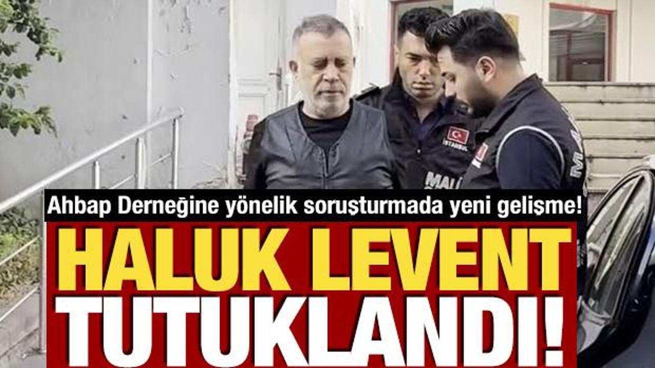 Ahbap Derneğine y&ouml;nelik soruşturmada Haluk Levent dahil 13 kişi tutuklandı